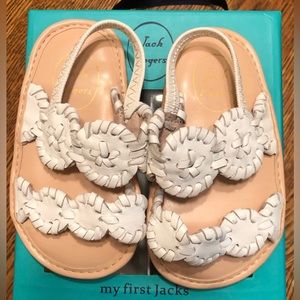 Jack Rogers baby sandals, Lauren style